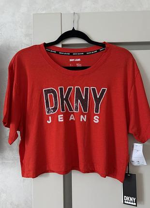 Укорочена футболка топ бренду dkny оригінал