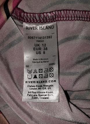 Спідниця міні river island з візерунком нова 8