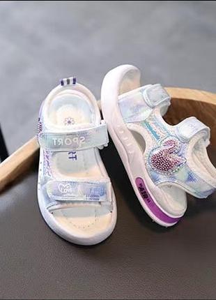 Босоніжки для дівчинки 16,5 см 2