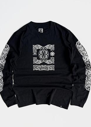 Лонгслів реглан футболка dc shoes