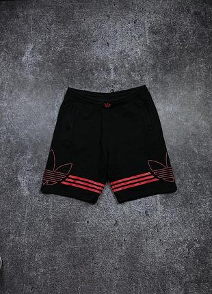 Широкі спортивні шорти adidas