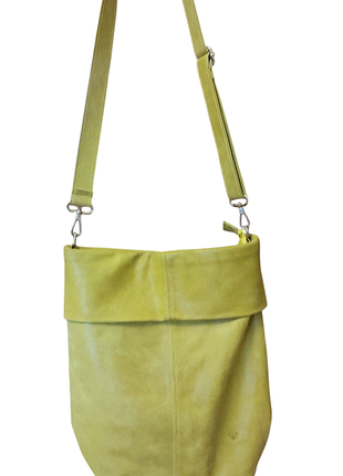 Шкіряна сумка шопер італія