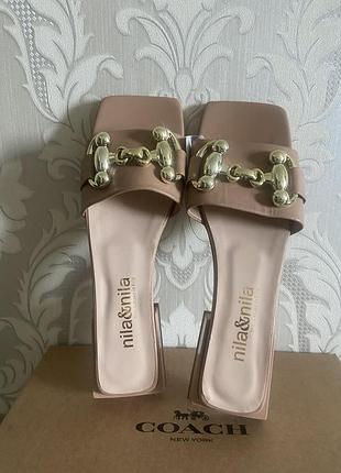 Нові шкіряні шльопанці італія 🇮🇹