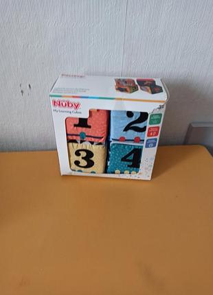 Мягкие кубики nuby.