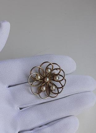 Вінтажна брошка