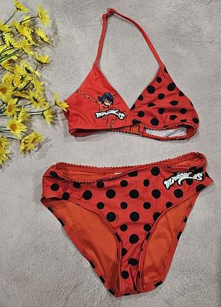 Купальник на девочку леди баг