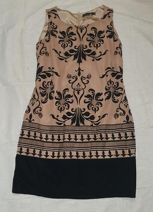 Красивое платье комбинированое с бархатом