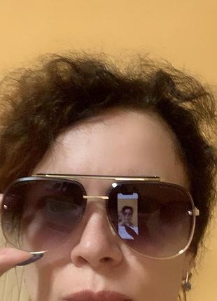 Круті сонячні окуляри авіатори в золоті dita mach six