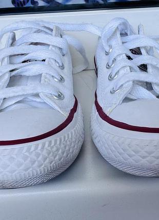 Конверсы белые кеды converse 3
