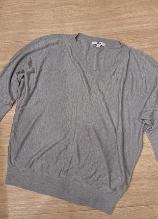 Сіра кофточка топ uniqlo, розмір s-m.