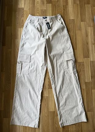 Брюки pretty little thing розміру л на високу дівчину