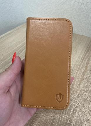 Чохол-гаманець shieldon для iphone 13 mini, шкіряний чохол для iphone 13 mini