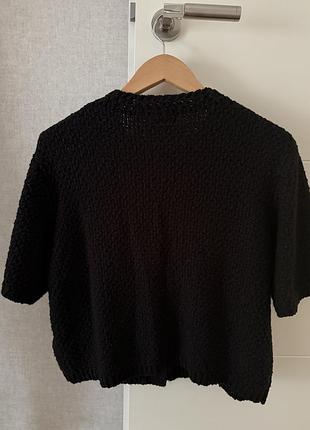 Кардиган з коротким рукавом massimo dutti р.l3 фото