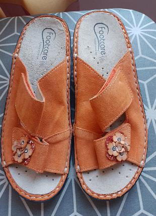 Шлёпанцы footcare 40 р на полную стопу