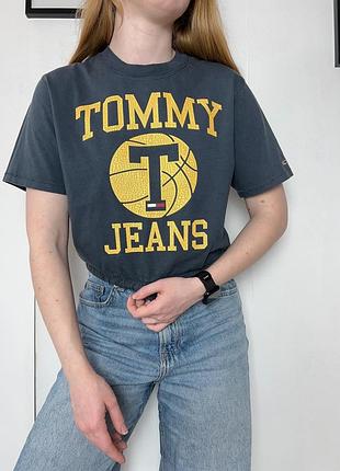Графітова футболка tommy DH0957 jeans