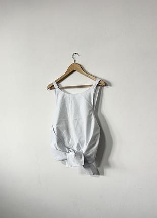 Нова котонова блуза zara з красивою спинкою🌿