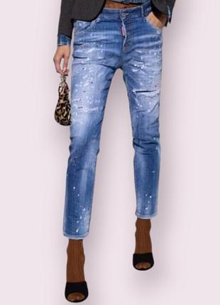Джинси жіночі dsquared2 cool girl сині m l оригінал