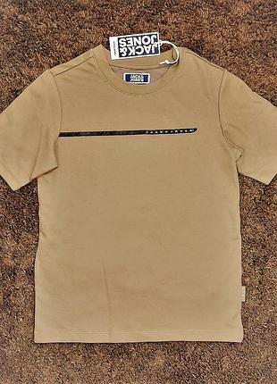 Футболка бежева jack&jones 152см(12р)