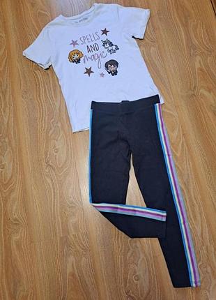 Комплект футболка с лосинами +шорты в подарок!!!