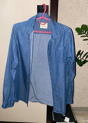 Сорочка котонова під джинс.