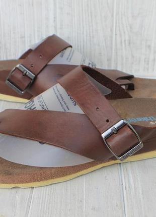Шлепанцы flyroam timberland кожа сша оригинал 46р сандалии босоножки шльопанці