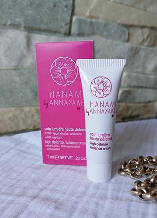 Annayake hanami high defense radiance cream  крем для захисту шкіри та зміцнення стінок капілярів