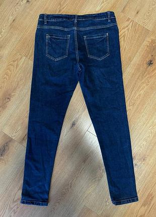 Джинсы женские синие b.a. basic slim, размер l - xl2 фото