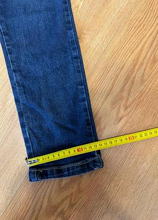 Джинсы женские синие b.a. basic slim, размер l - xl9 фото