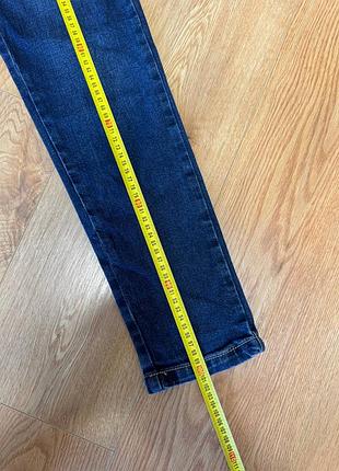 Джинсы женские синие b.a. basic slim, размер l - xl8 фото