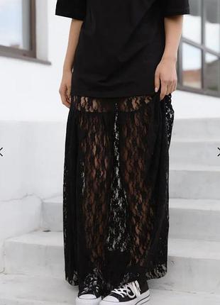 Гипюровая юбка