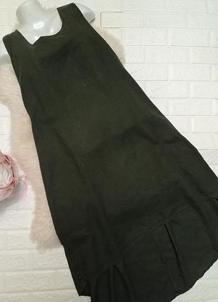 Платье женское батал льняное fat face