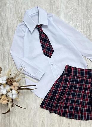 Шкільний комплект костюм для дівчинки