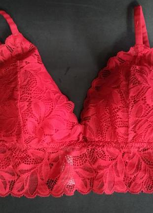 Кружевной топ бюст primark