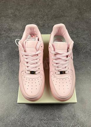 Кроссовки женские розовые nike air force x nocta pink
