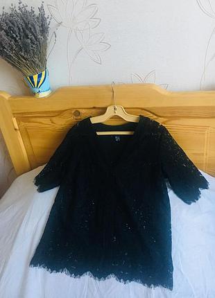 Трендовая кружевная блуза new look