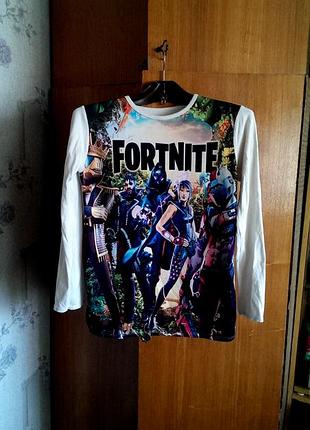 Кофта-свитшот fortnite made italy m - l в отличном состоянии