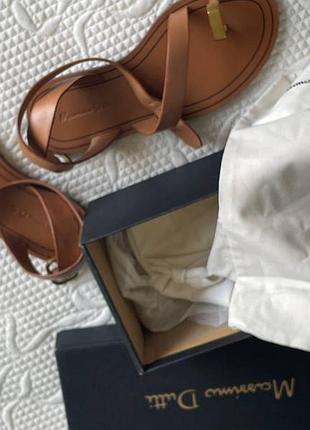 Сандалі кожа massimo dutti