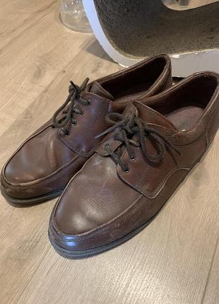 Чоловічі шкіряні черевики туфлі padders 46,5