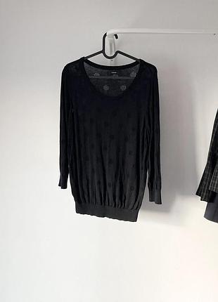 Тонка кофта темно-синього кольору