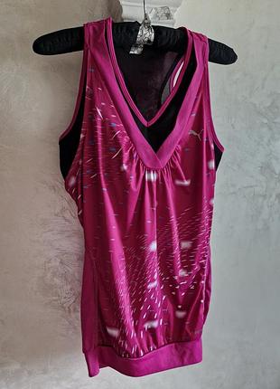 Спортивная фиолетовая майка puma
