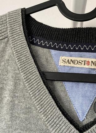 Жилет теплий плетений