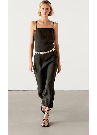 Сукня льняна massimo dutti