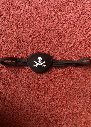 Очна повʼязка на резинці на одне око