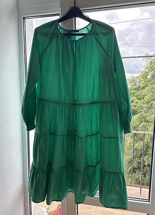 Зелене плаття m&s collectin