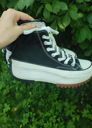 Кеды на высокой подошве converse оригинал