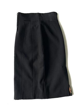 Чорна міді спідниця dolce & gabbana size 40/m