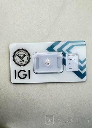 Природній діамант 0.51 карат.