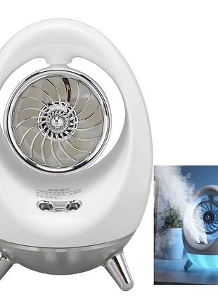 Портативний вентилятор usb з водяним охолодженням, розпилювач, нічник air cooler 657, увлажнитель
