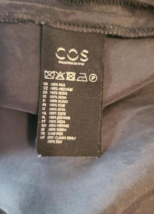 Платье cos шелк. 7