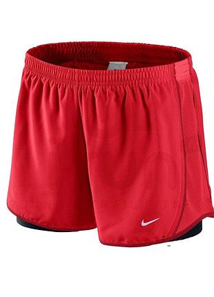 Жіночі спортивні шорти nike for tempo 2 in 1, розмір s.